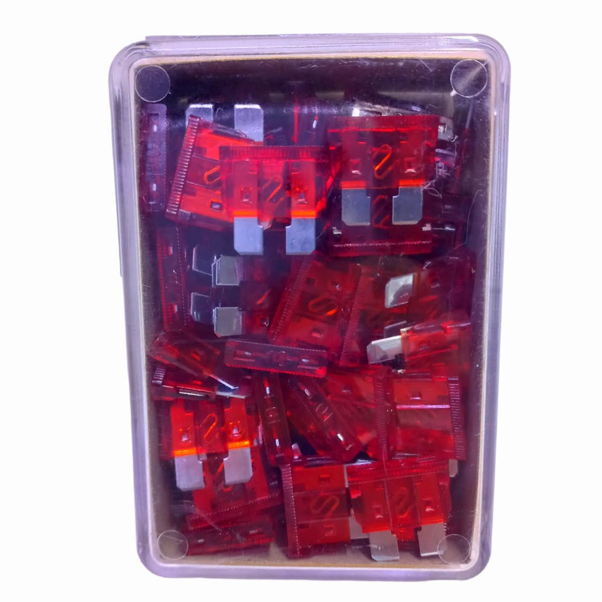 GENERICO - Caja Fusible Grande Electricos 12v 100 Unds 5a 10a 15a 25a