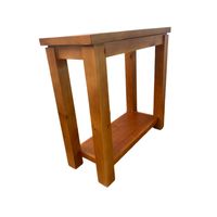 Mesa de arrimo Miel con repisa