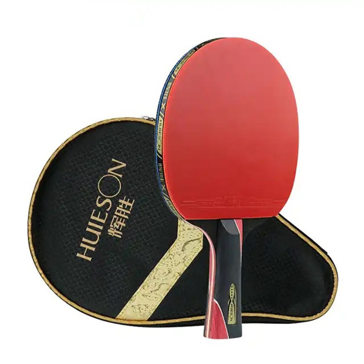GENERICO - Paleta De Ping Pong 5 Estrellas Hueison Incluye Funda.-