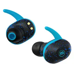 MAXELL - Audífonos Inalámbricos MiniDuo Bluetooth Tws Mic Azul