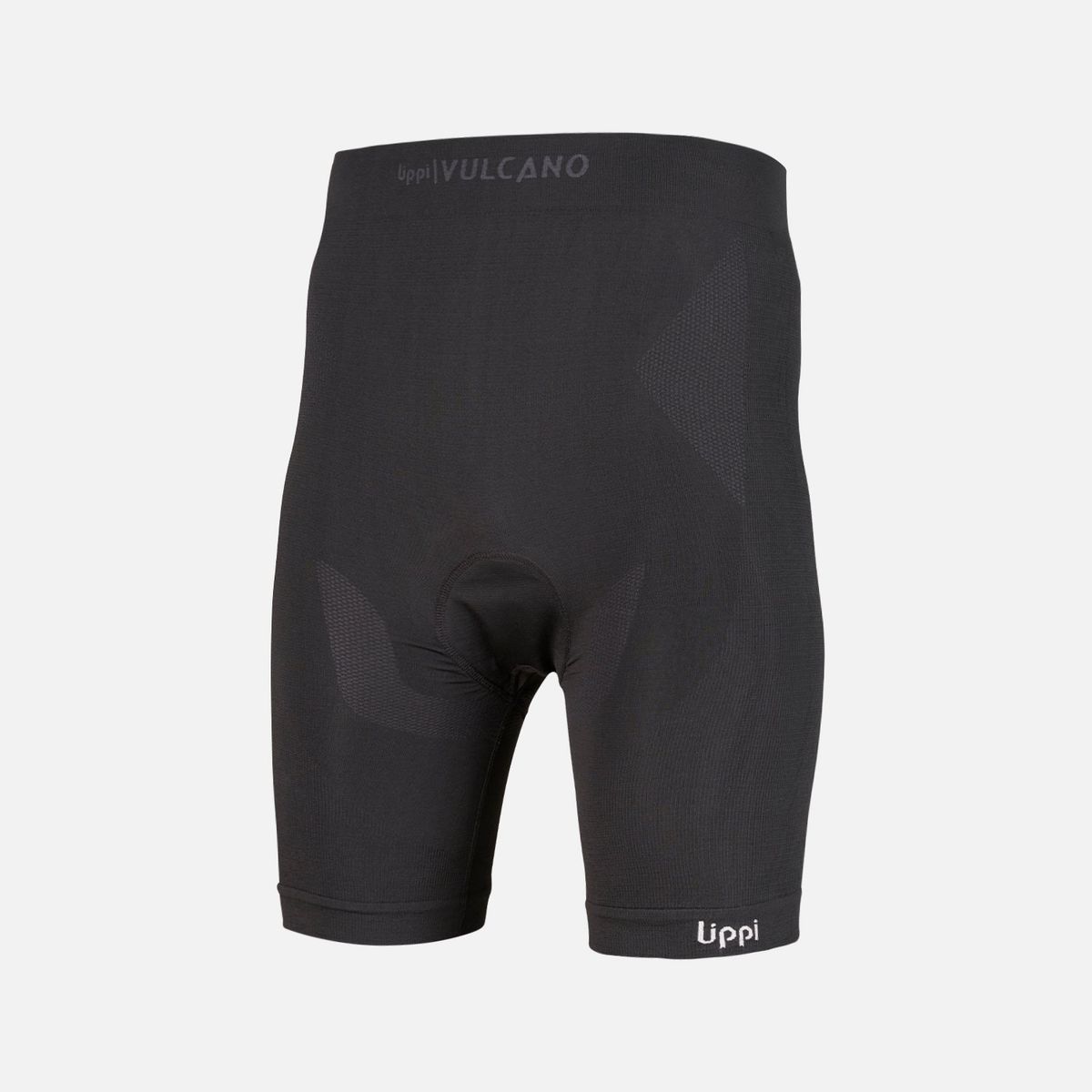 LIPPI - Calza Hombre 4 Bike Seamless Short Negro Lippi