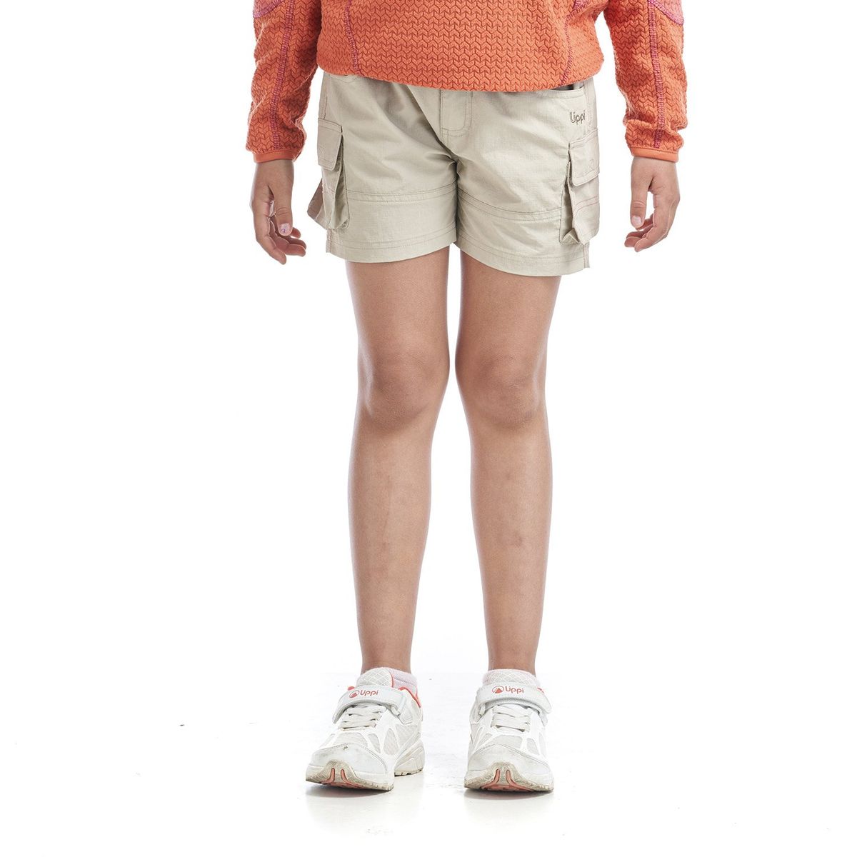 LIPPI - Short Niña Mini Just-Go Q-Dry Cargo Shorts Crudo Lippi