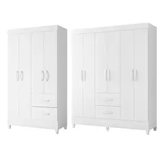 VEKKAHOME - COMBO MOBI WHITE 4P+6P (271035+271038)