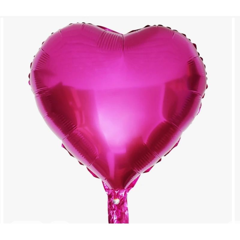 GENERICO - Globo Diseño Corazon - Fucsia