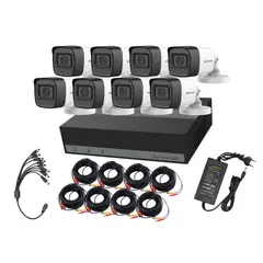 HIKVISION - Kit 8 Camaras 8 Bala Fhd 1080p Lite Edvr Ssd 960gb