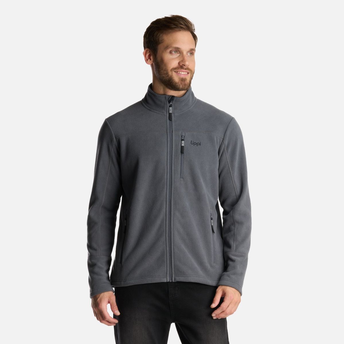 LIPPI - Chaqueta Hombre Paicavi Therm-Pro Jacket Gris Oscuro Lippi
