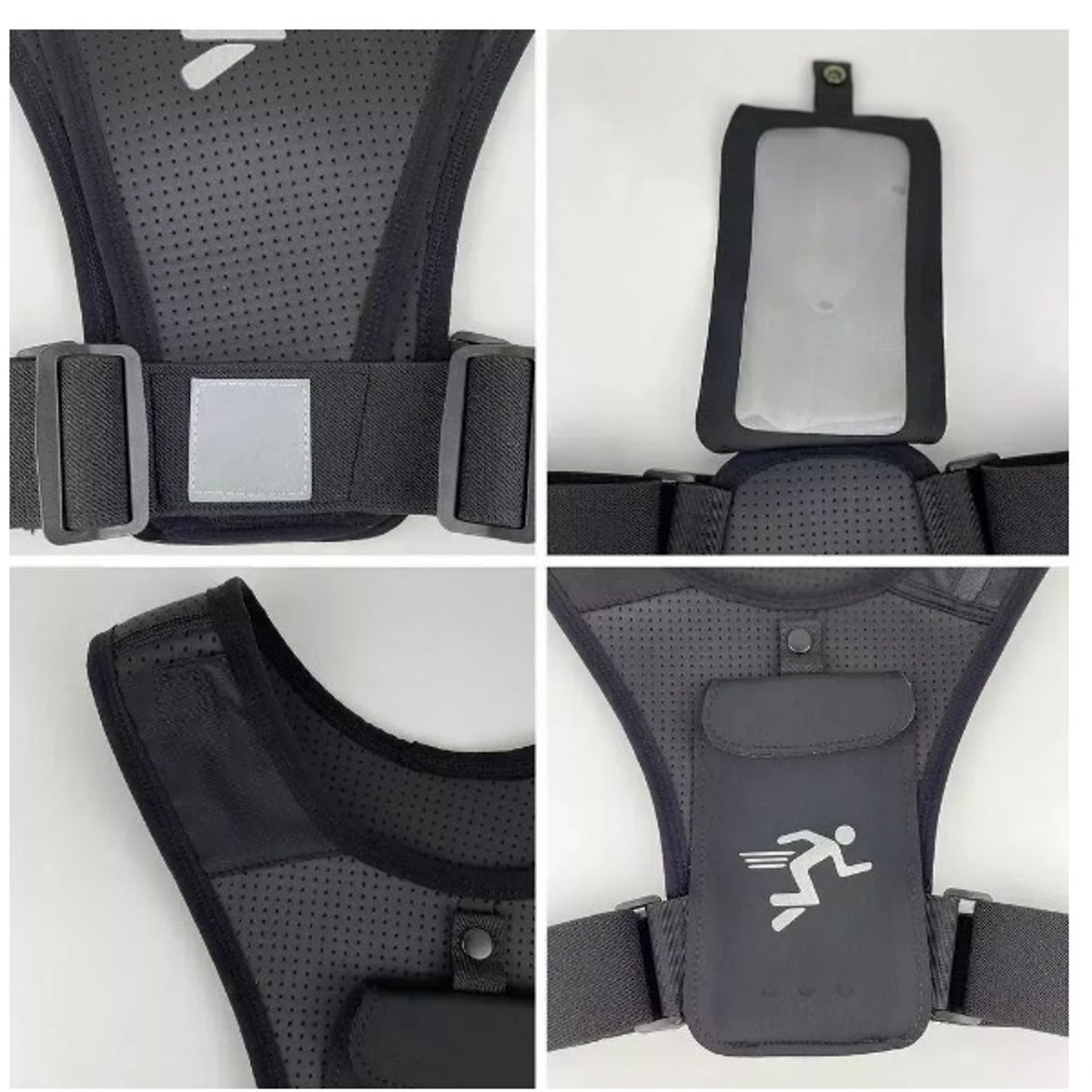 GENERICO - Chaleco Para Trotar O Correr Fitness Soporte Teléfono 2.1