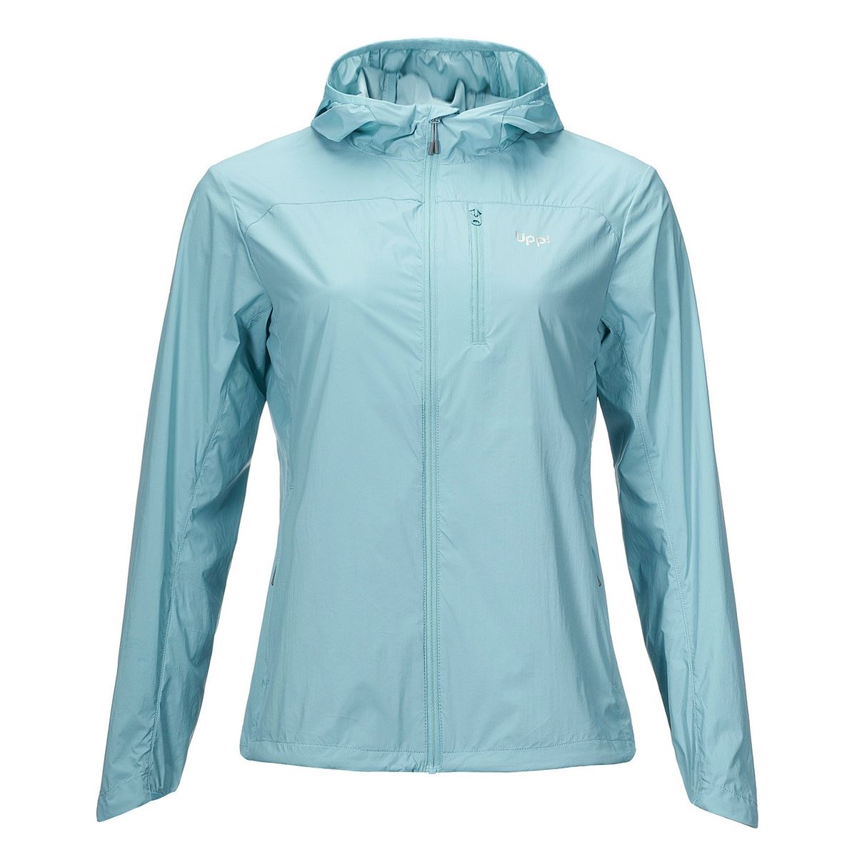 LIPPI - Chaqueta Mujer Spry WindBreaker Hoody Jacket Turquesa Lippi