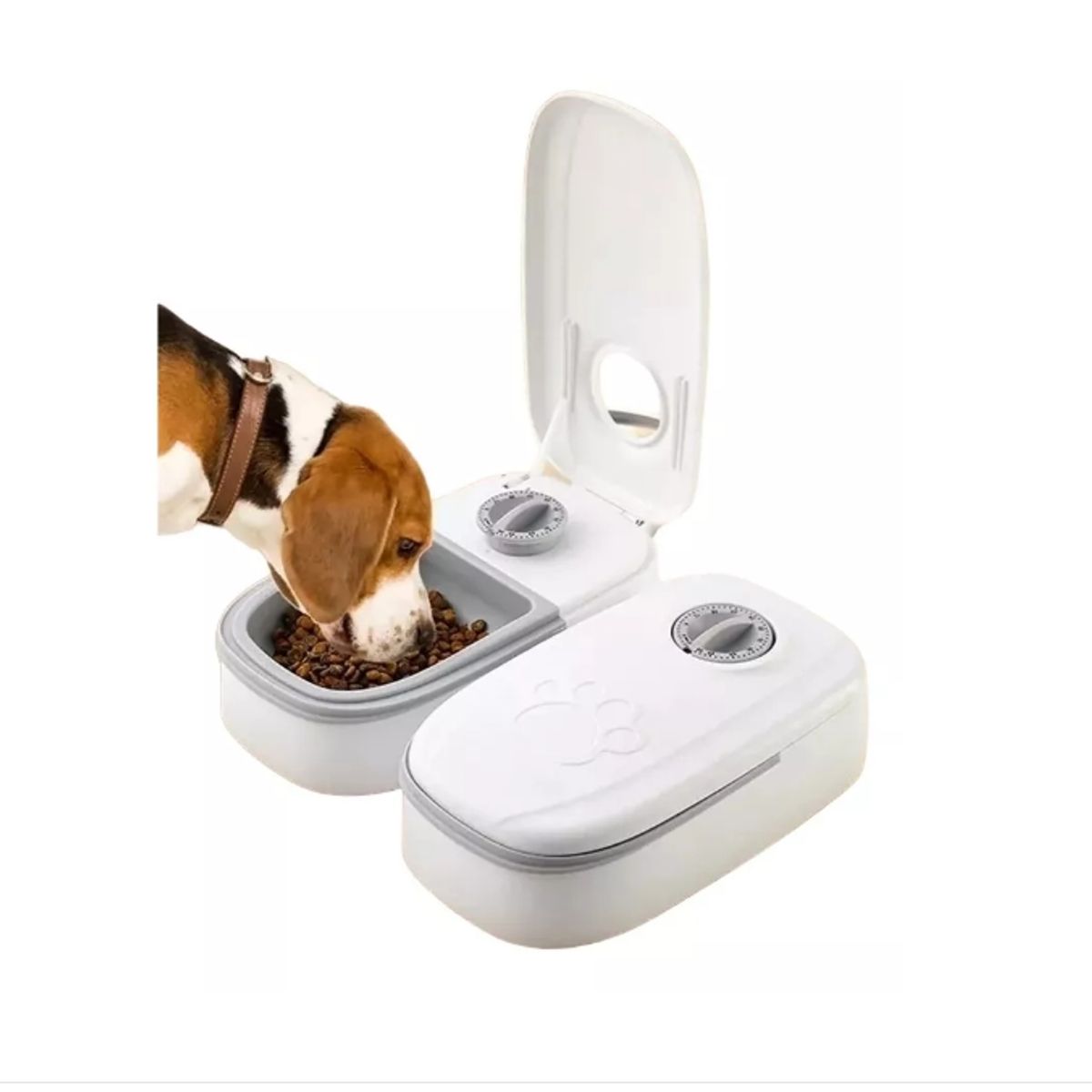 GENERICO - Dispensador Alimento Automático Perros Gatos Mascota Robot