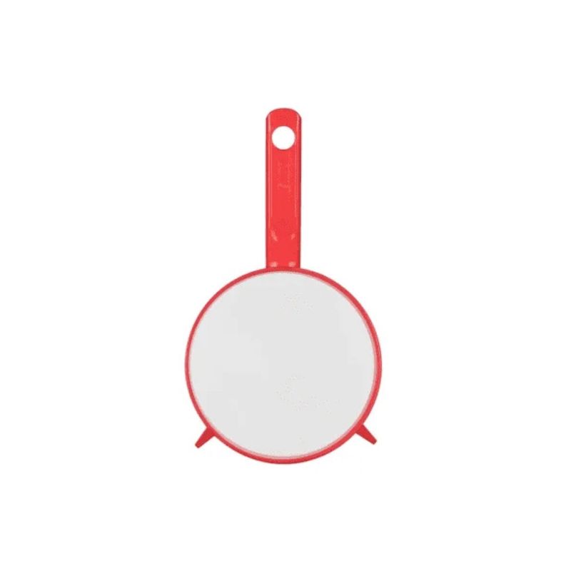 GENERICO - COLADOR PLASTICO ROJO 14 CM DE DIAMETRO