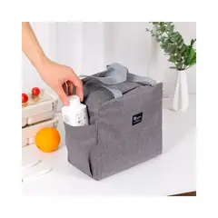 GENERICO - Lonchera Bolso Térmico Portátil Para Almuerzo Lunch 25x25cm