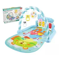 GENERICO - Alfombra 3 En 1 Gimnasio Musical Con Piano Para Bebés
