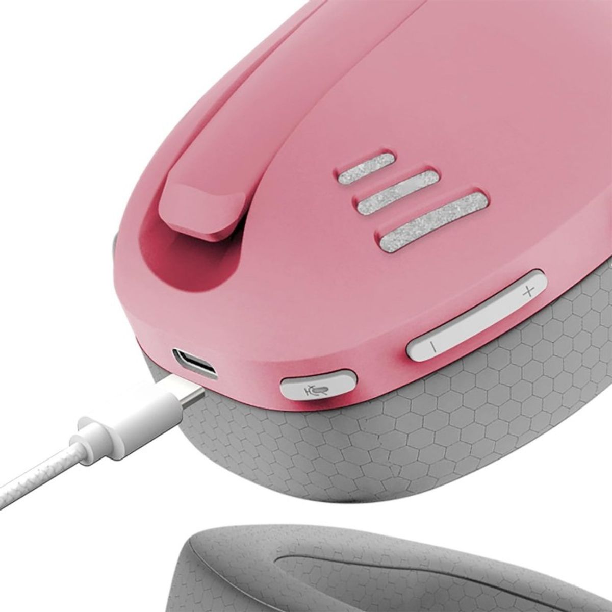 REDRAGON - AUDIFONO Redragon H848 Rosa Bluetooth micrófono desmontable