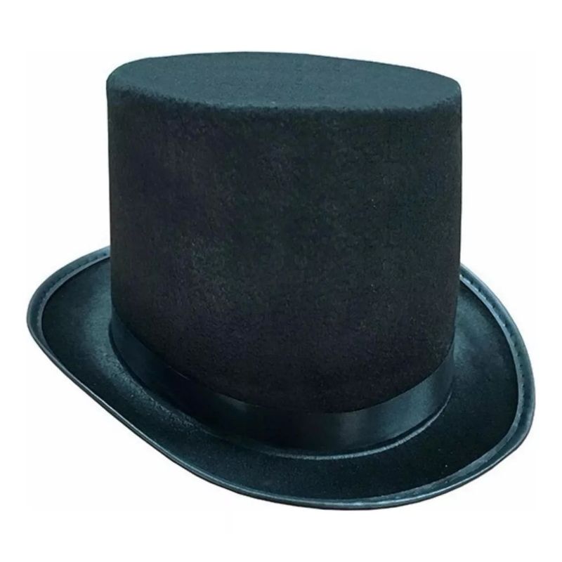 GENERICO - Sombrero Copa Willy Wonka Cosplay En Tela