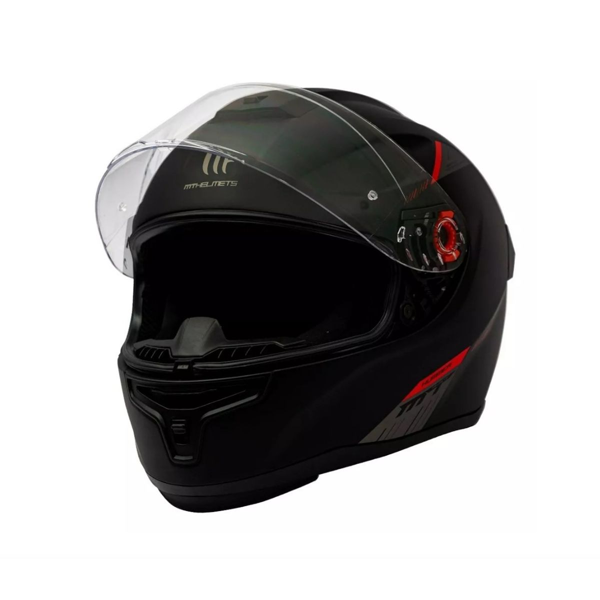 GENERICO - Casco De Moto Mt Helmets Hummer Solid Negro Regalo Talla M