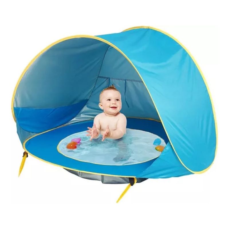 GENERICO - Carpa Piscina De Playa Para Niños Color Celeste