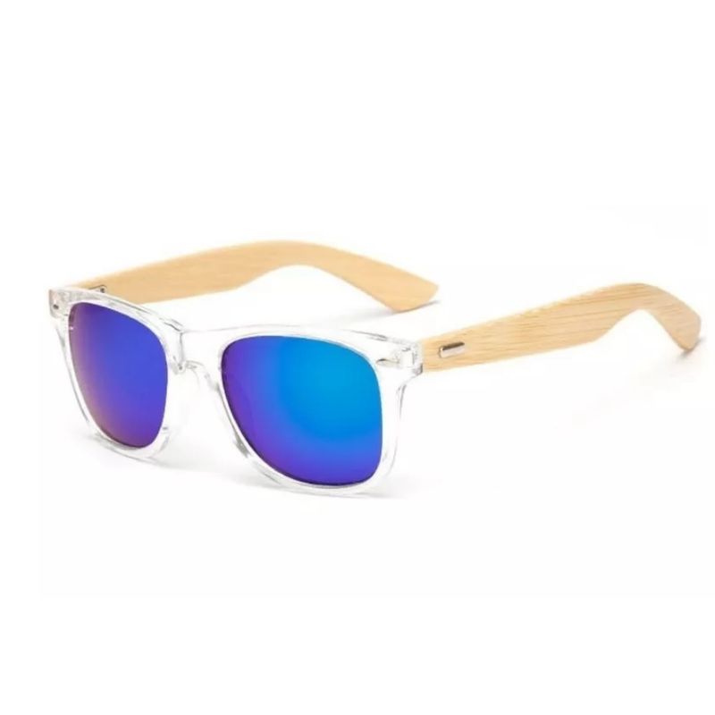 GENERICO - Lentes De Sol Gafas Hombre Mujer Bambú Ruisimo 1501