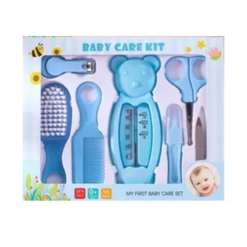 GENERICO - Set Kit De Higiene Cuidado Completo Xl Para Bebe Color Azul