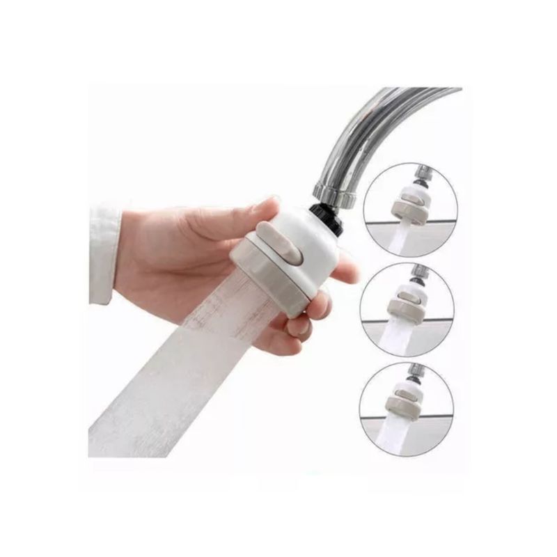 GENERICO - Grifo Cabezal Lavaplatos Giratorio Regula Ahorro Agua 360o