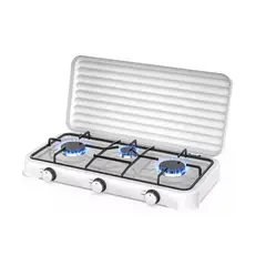 GENERICO - Encimera A Gas Cocinilla 3 Platos 3quemadores Portátil Hogar