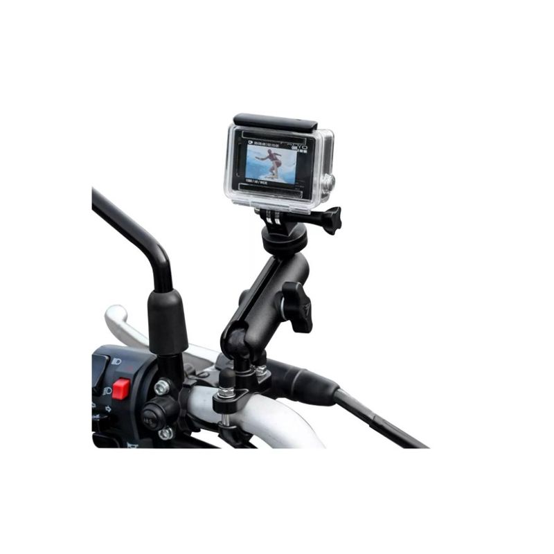 GENERICO - Soporte De Bicicletamotocicleta Para Gopro Cámara
