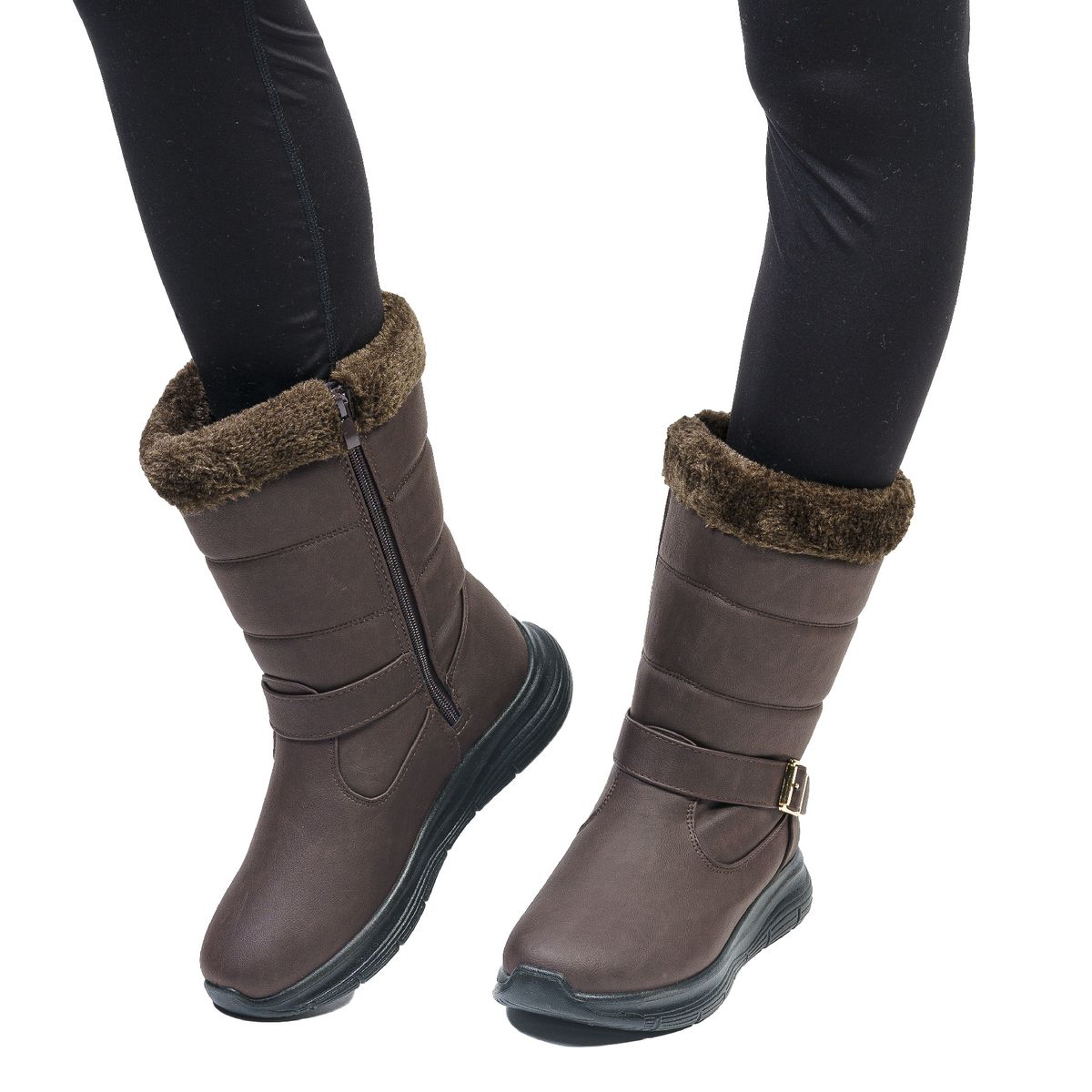 THUNDER BLUE - Bota Mujer Café Brunella Thunder Blue