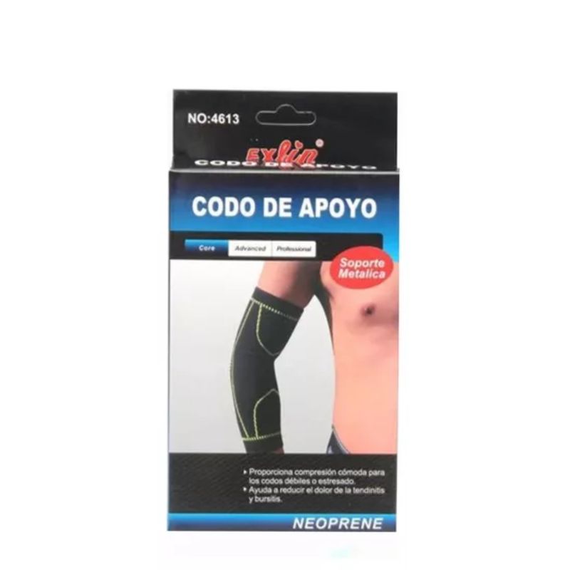 GENERICO - Pack 2 Codera Elástica Material Enoprene Soporte Metalica