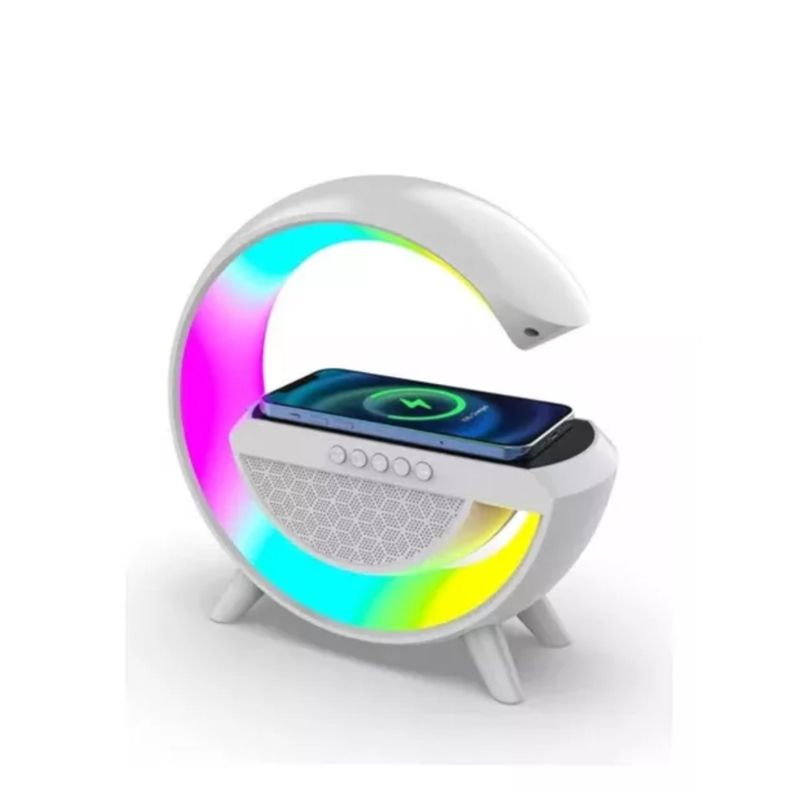 GENERICO - Cargador inalámbrico Parlante Bluetooth Lampara Usb Radio