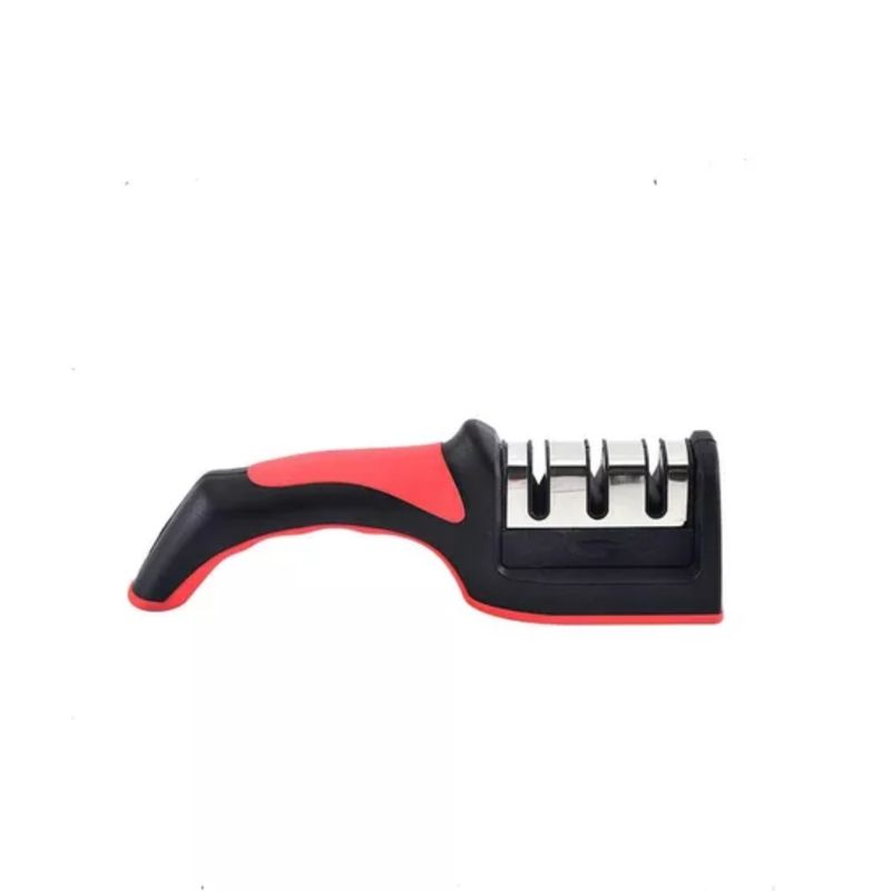 GENERICO - Afilador Manual Cuchillos Profesional 3 Tipos De Afilado
