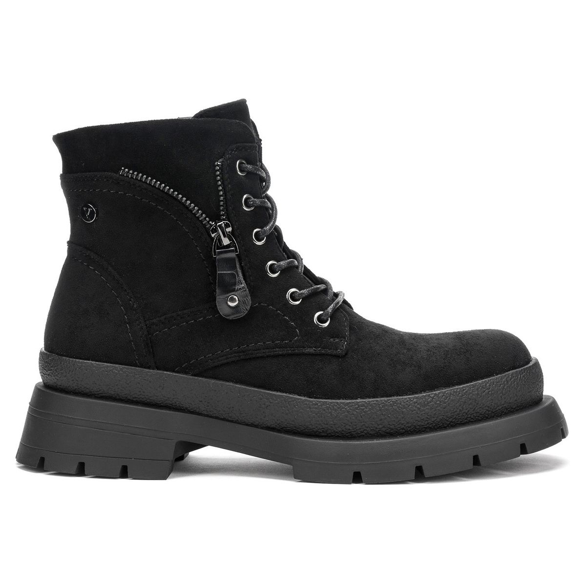 CHINITOWN - Bototo Mujer Negro Olena Chinitown