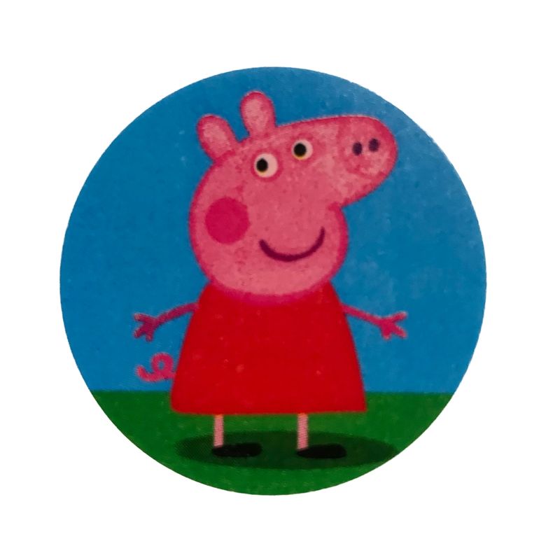 GENERICO - Rollo Sticker Niños X 1000 Unid Peppa