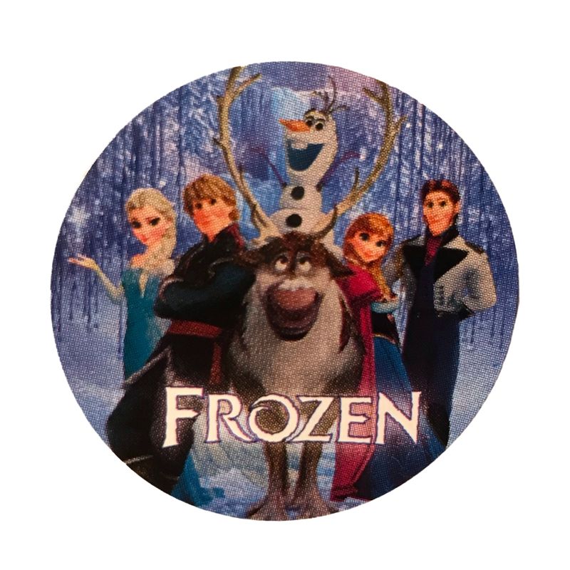 GENERICO - Rollo Sticker Niños X 1000 Unid Frozen