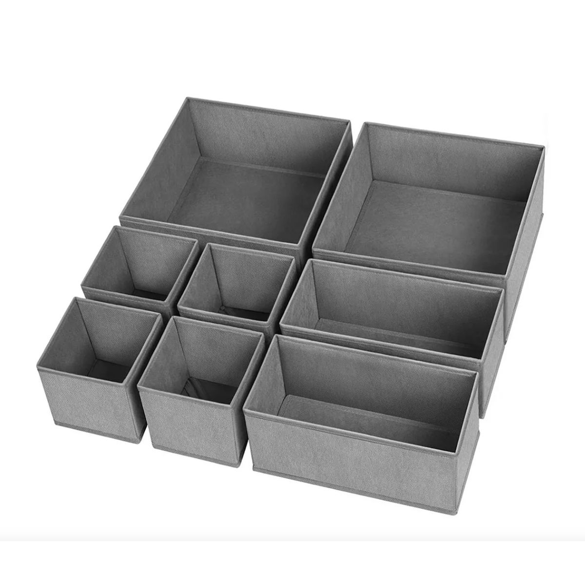 GENERICO - Organizador Separador Cajones Set X 8