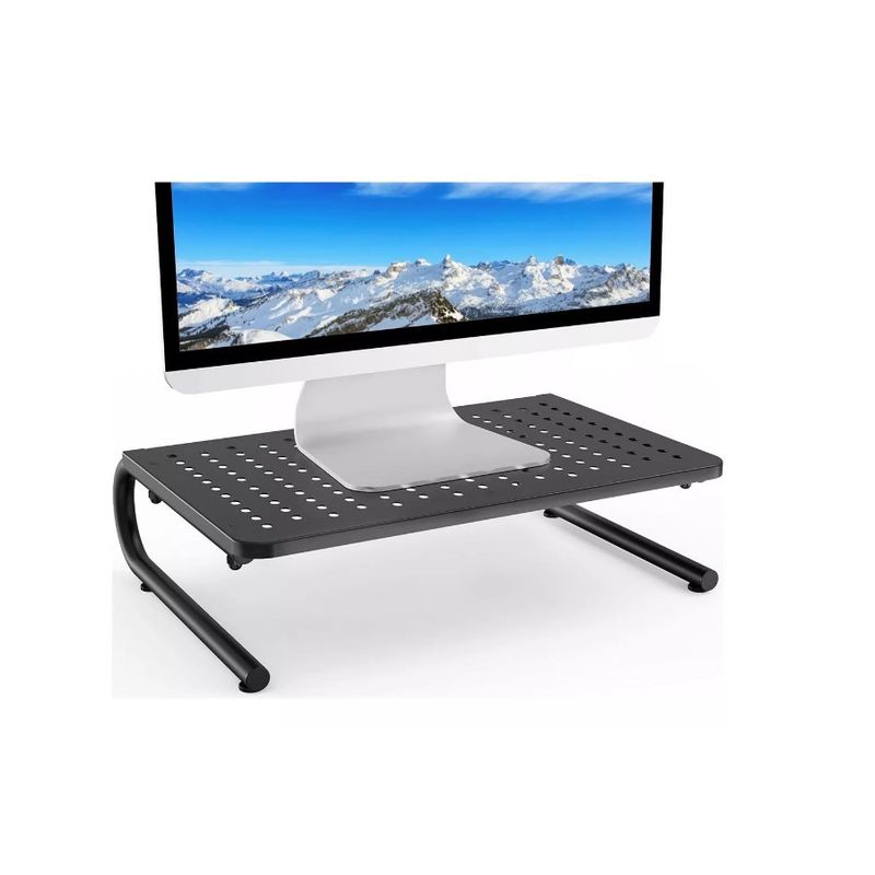 GENERICO - Soporte En Forma U Monitor Base Alturas Impresora Notebook