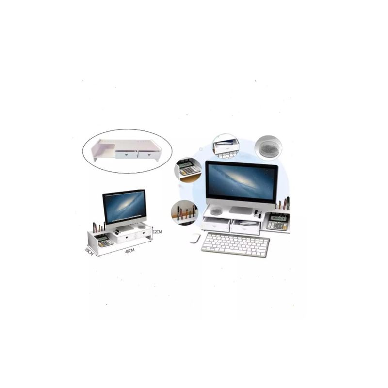GENERICO - Estante Para Pantalla De Monitor De Ordenador Computador