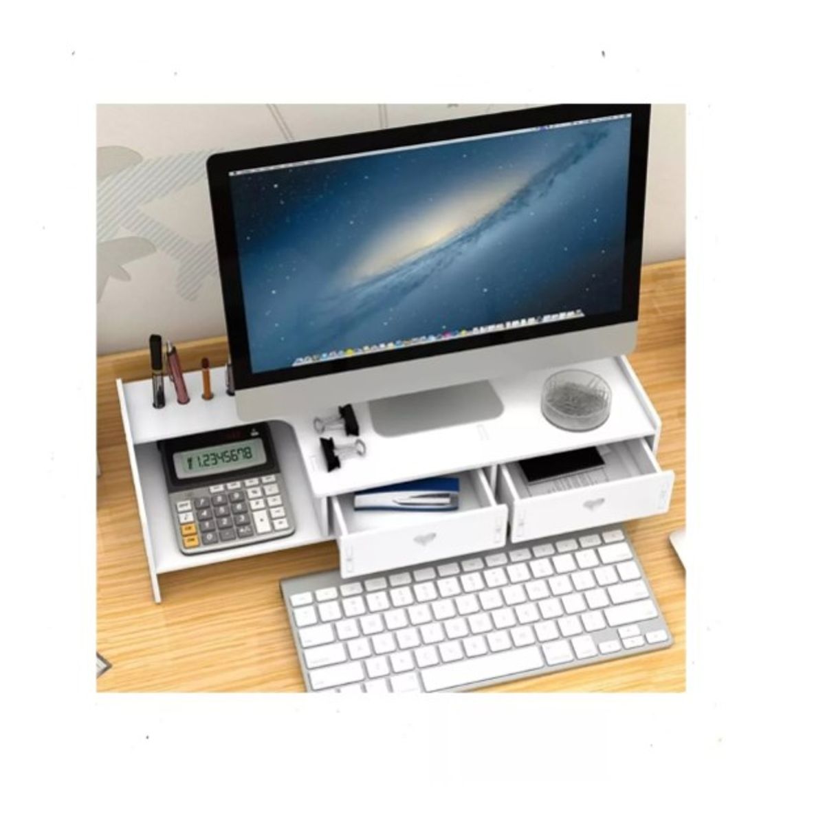 GENERICO - Estante Para Pantalla De Monitor De Ordenador Computador