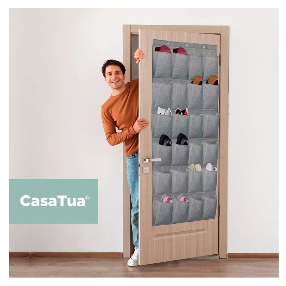 GENERICO - Organizador Zapatos Puerta 24 Pares