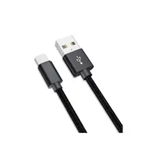 GENERICO - Pack 3 Cable Para iPhone 2 Metros iPad Lightning Encordado