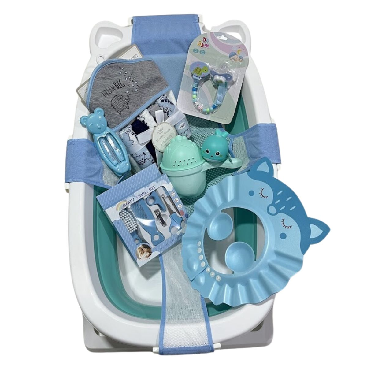 GENERICO - Bañera Tina Plegable Niño Más Accesorios de baño