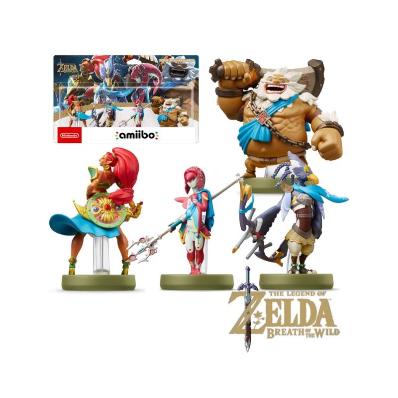 NINTENDO - Amiibo Urbosa Revali Mipha Daruk - Zelda