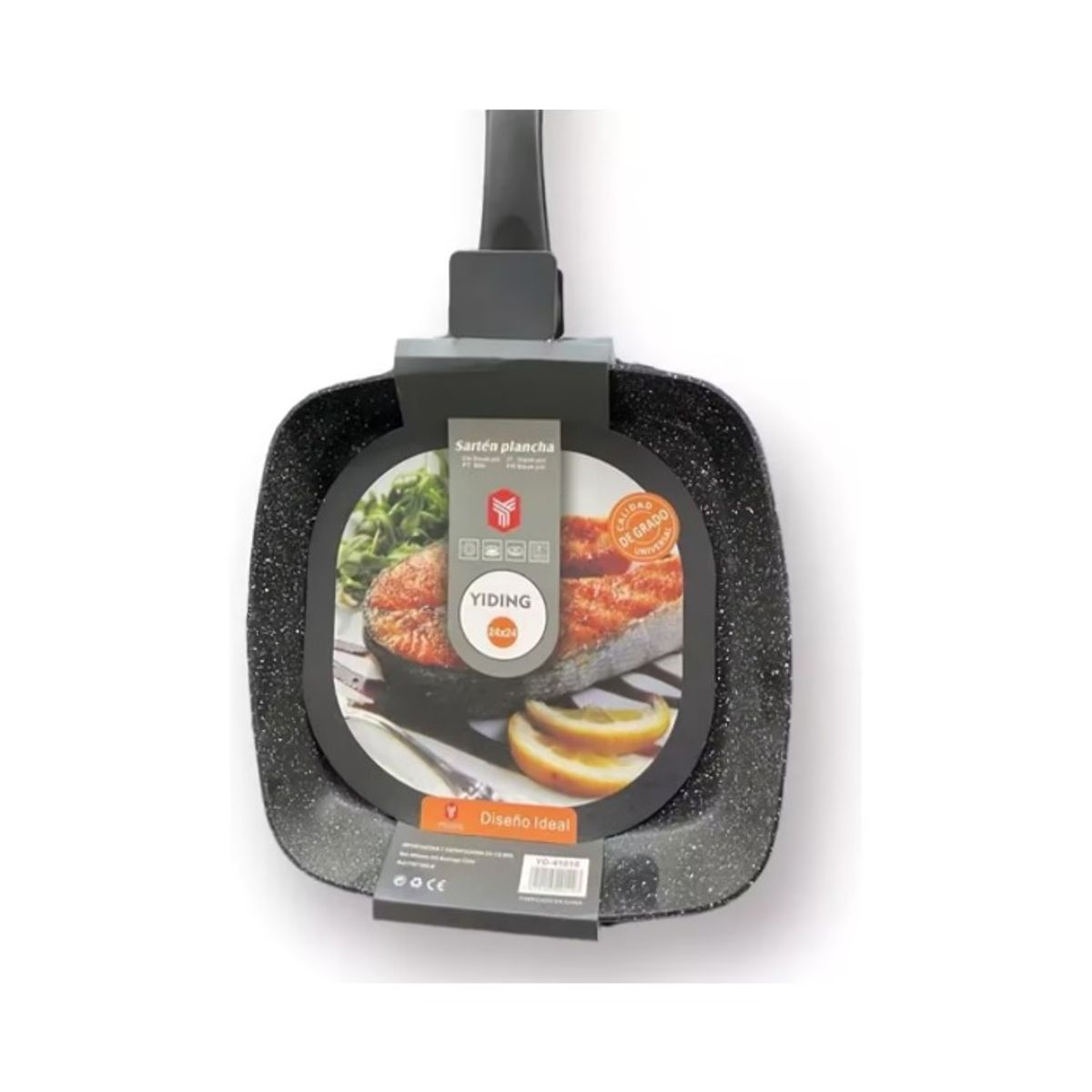 OEM - SARTEN PLANCHA 24X24CM