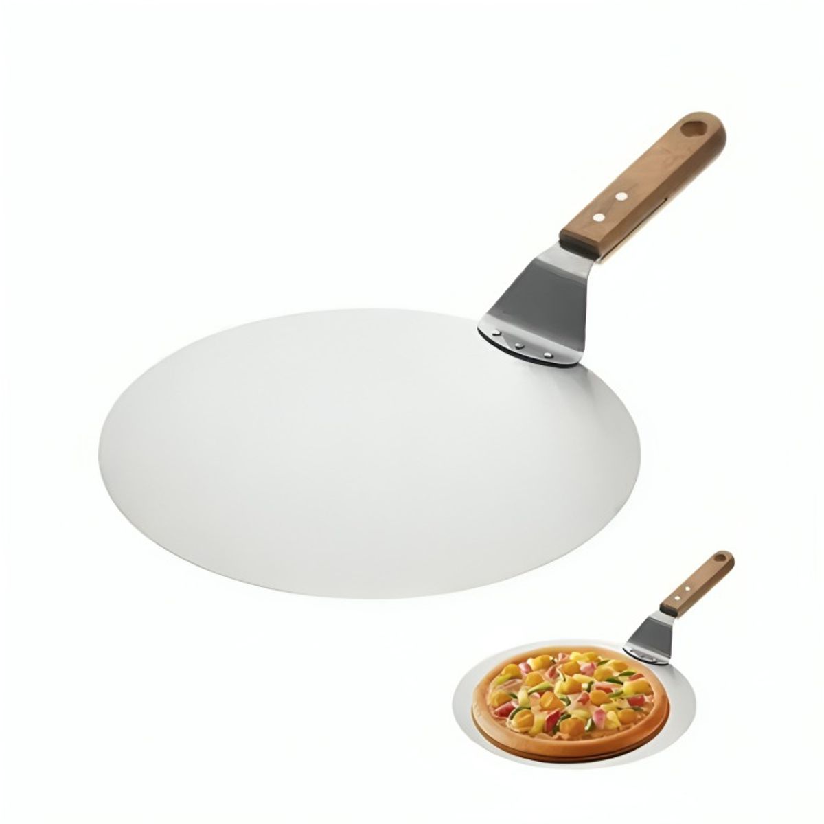 OEM - ESPATULA PARA PIZZA 20,5 CM
