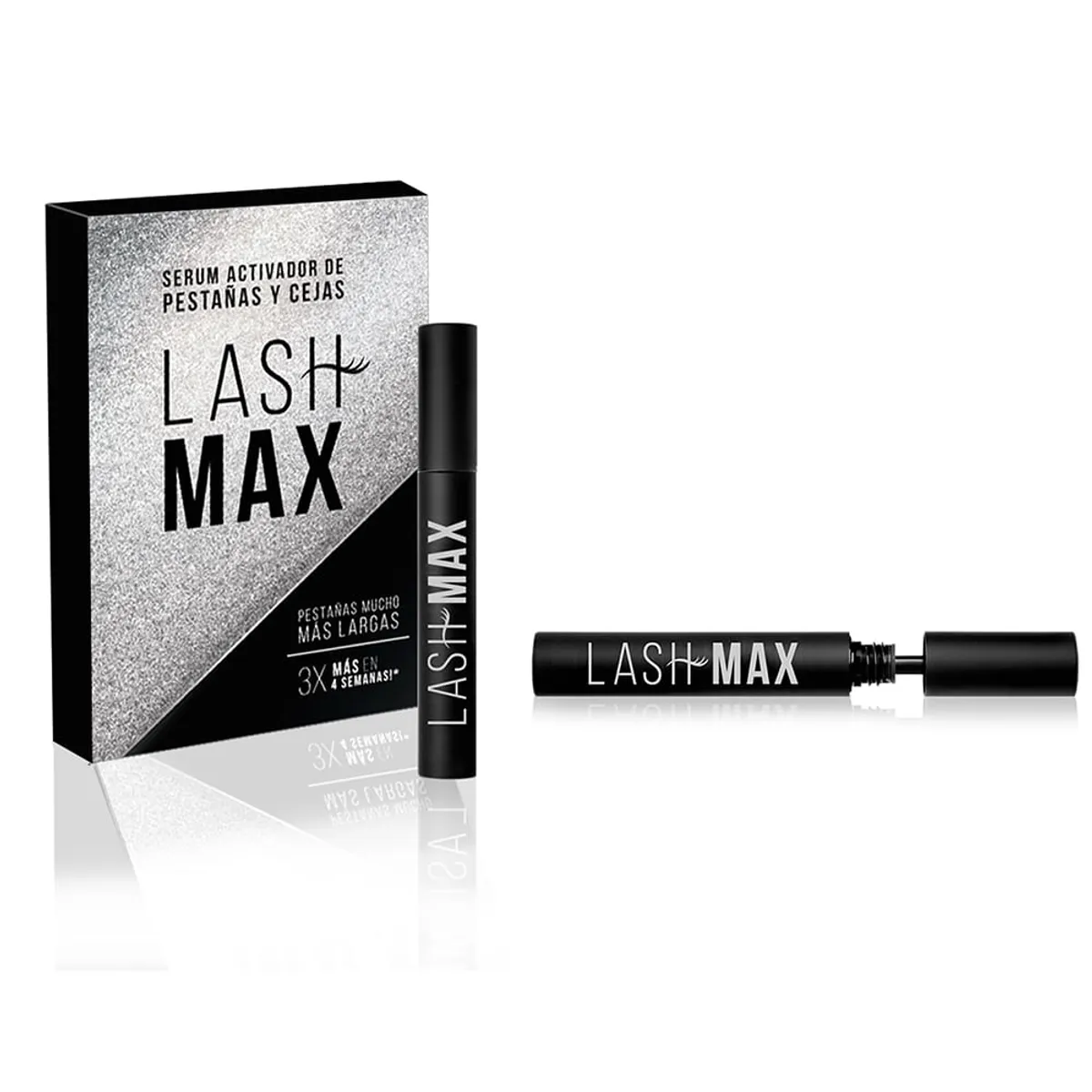 LASHMAX - Suero Serum Alarga Pestañas y Cejas LashMax 1 Mes
