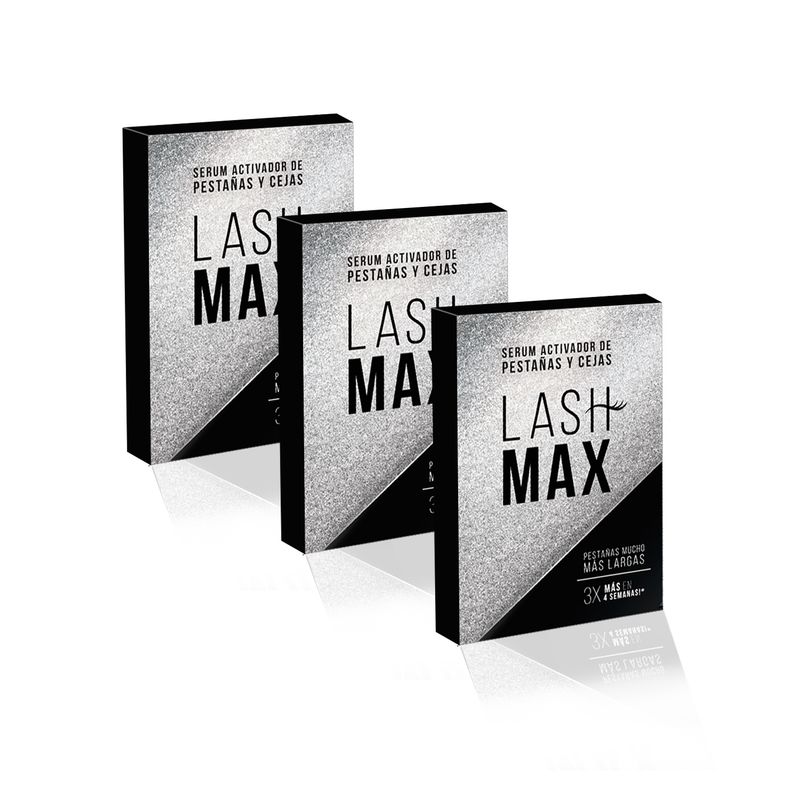 LASHMAX - LashMax - 3 Estuches con 2 frascos (3 Meses)