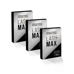 LASHMAX - - 3 Estuches con 2 frascos (3 Meses)