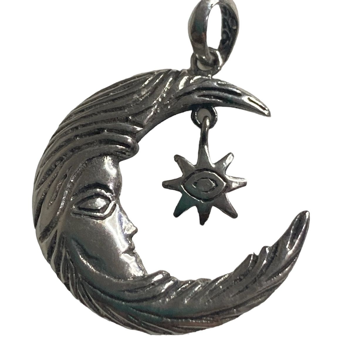 TAETHAI - Colgante de plata envejecida 925 tai