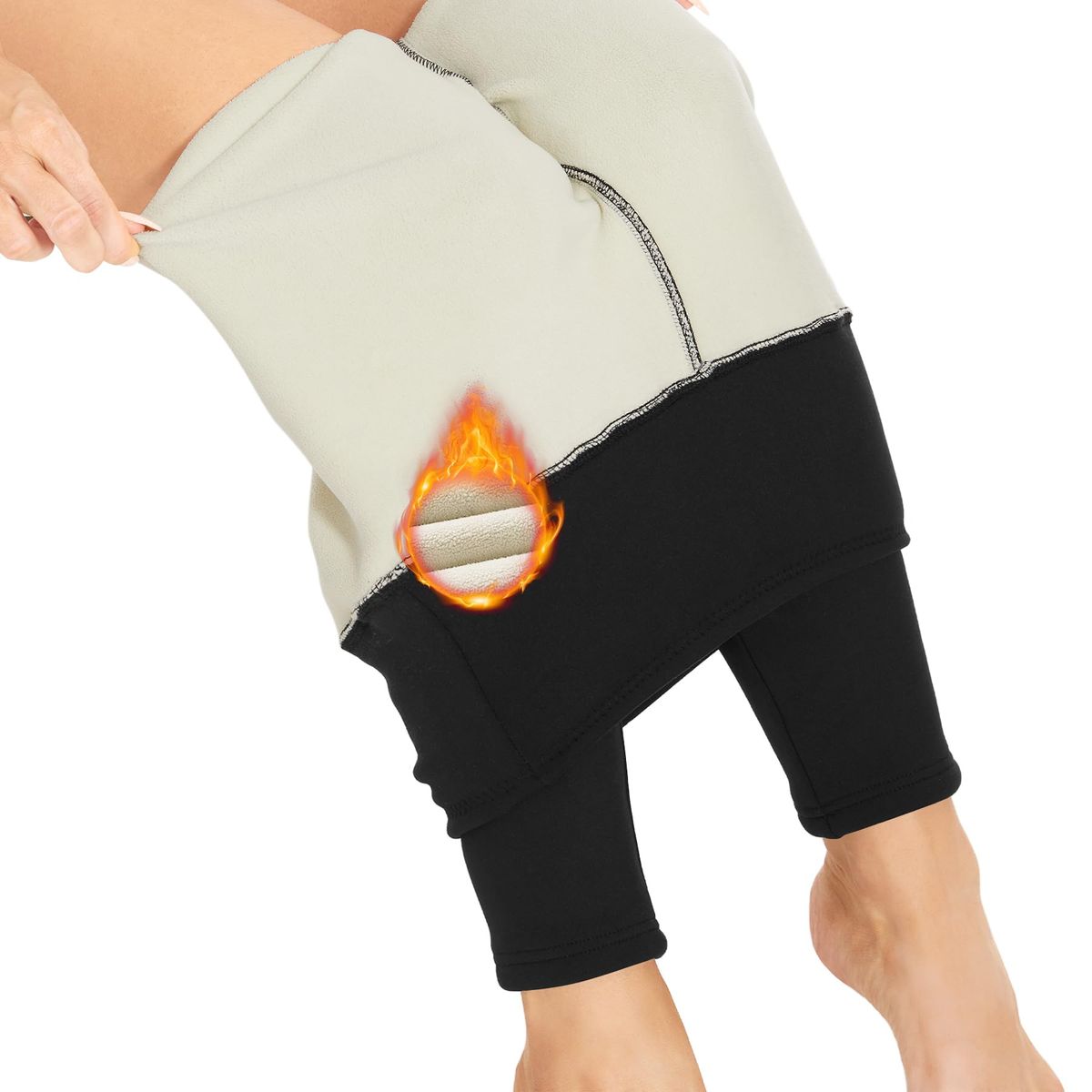 EVERSO - Pack 3 Pantalon Calza Chiporro Térmica