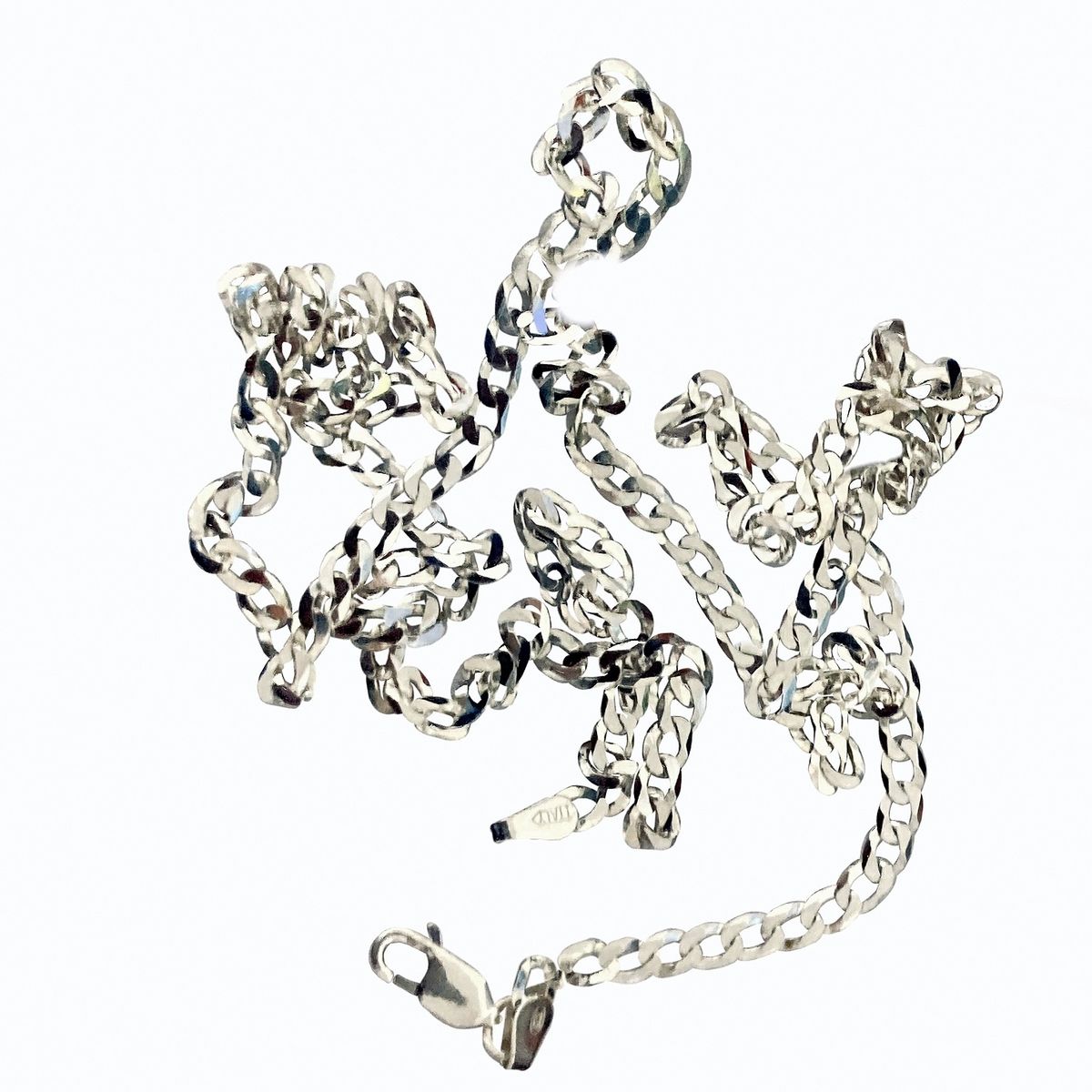 TAETHAI - Cadena de plata 925 estilo grumet