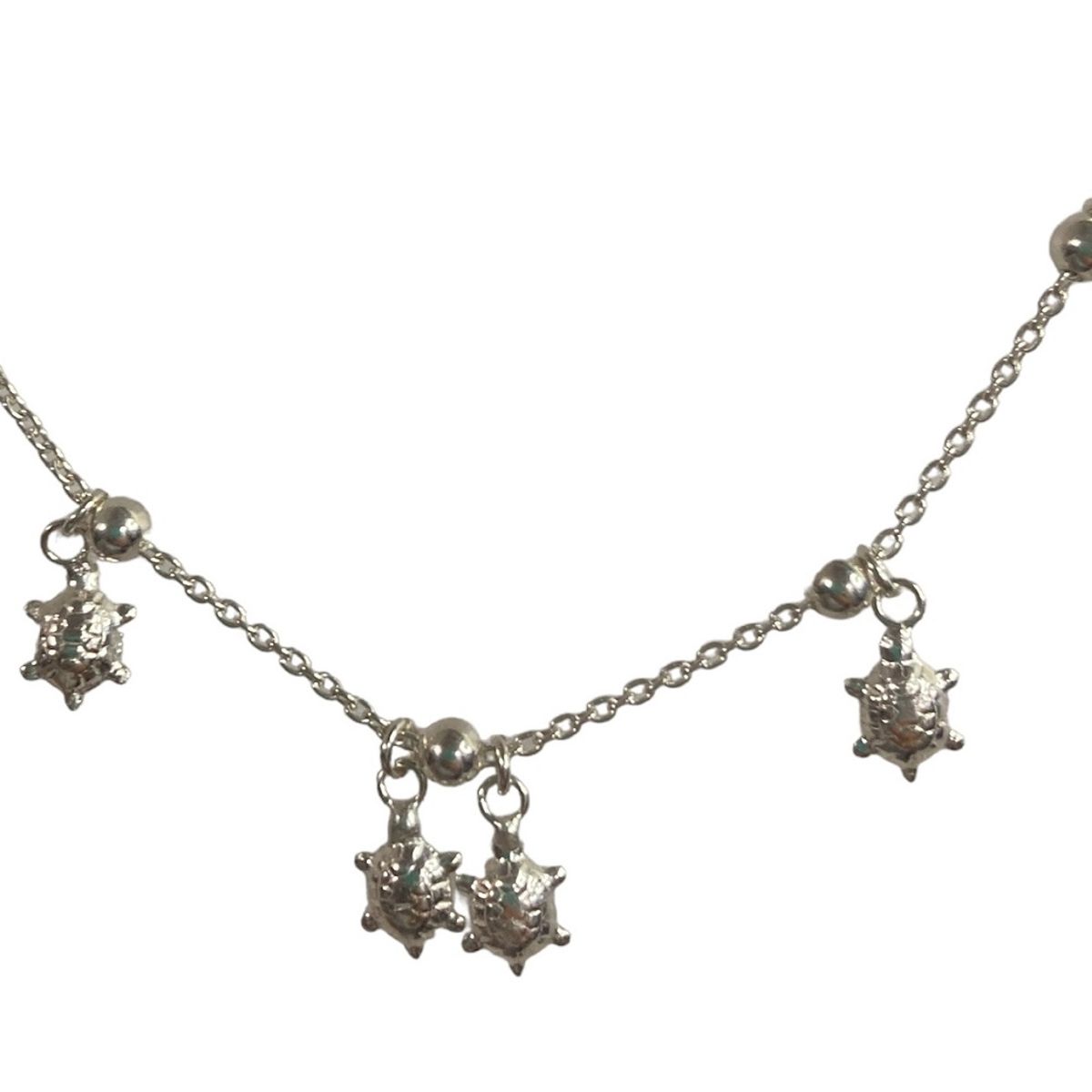 TAETHAI - Tobillera de plata 925 con dijes