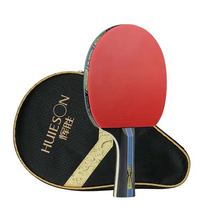 GENERICO - Paleta De Ping Pong 4 Estrellas Hueison Incluye Funda.-